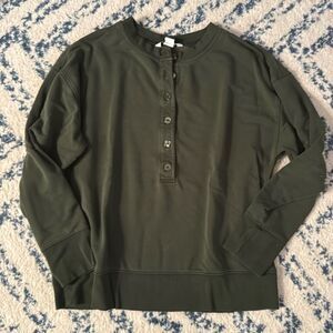 Athleta Balance Henley Sweatshirt